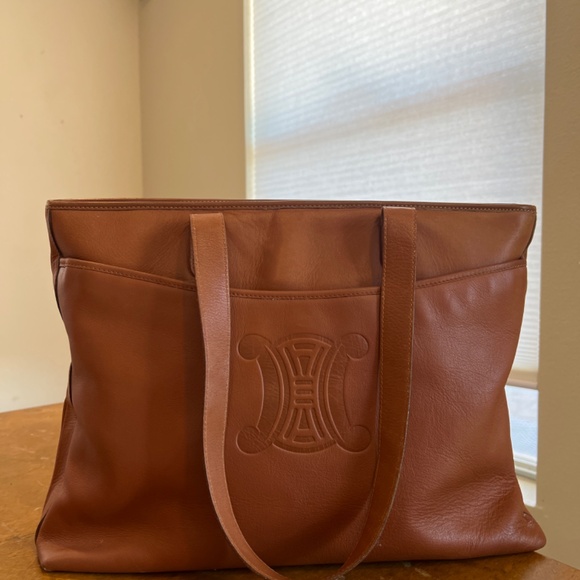CELINE Cabas tote camel brown ๐ช - Picture 11 of 16